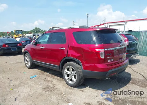 2015 Ford Explorer Limited from USA, damaged, VIN 1FM5K8F80FGA05190